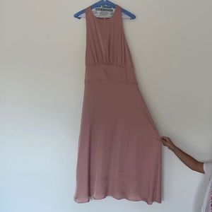 Midi fit-flare dress